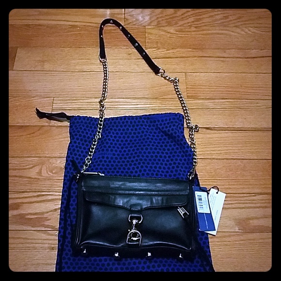 NWT rebecca minkoff mini mac clutch / crossbody - Picture 3 of 12